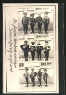 AK Kindersoldaten, Kinder Kriegspropaganda  - Guerre 1914-18