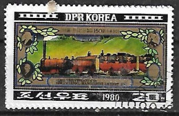 1980 Corea Transporte Tren 1v. - Korea, North