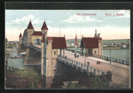 AK Bonn A. Rhein, Die Rheinbrücke Aus Der Vogelschau  - Bonn