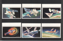 1972  Ras Al Khaimah - Skylab  Programme  -  Mi 752A - 757A - Perf - MNH - Ra's Al-Chaima