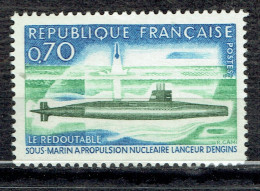 Sous-marin Nucléaire "Le Redoutable" - Unused Stamps