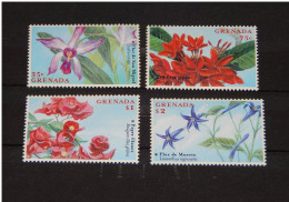 Grenada - 2000 - Flowers - Mi 4531/34 - Other & Unclassified