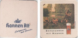 5001665 Bierdeckel Quadratisch - Hannen - Entspannen - Sous-bocks