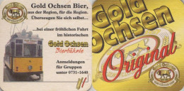 5004043 Bierdeckel Quadratisch - Gold-Ochsen - Sous-bocks