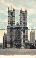 R163391 Westminster Abbey. London - Andere & Zonder Classificatie