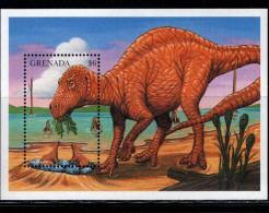 Grenada - 1998 - Prehistorics: Maiasaura - Yv Bf 498 - Vor- U. Frühgeschichte