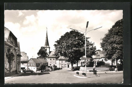 AK Presseck Im Frankenwald, Ortspartie Mit Blick Zur Kirche  - Autres & Non Classés