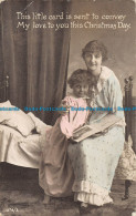 R162532 Greeting Postcard. Woman With Child. 1917 - Monde
