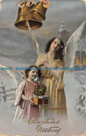 R162549 Christmas Greetins. Woman And Girl As Angel - Monde