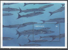 Grenada - 1997 - Fishes: Barracudas  - Yv Bf 438 - Poissons