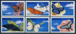 Grenada - 1997 - Butterflies - Yv 3104/09 - Papillons
