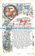 R162556 Greetings From Blighty To My Dear Brother. Beagles And Co. 1918 - Monde