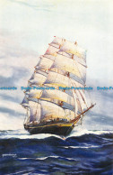 R163453 Sailing Ship Titania. Salmon - Monde