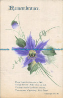 R163112 Remembrance. Flower. 1917 - Monde