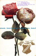 R163120 On The Wings Of Love. Roses. 1912 - Monde