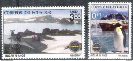 14663  Penguins - Ecuador Yv 2052-53  MNH - 2,75 . (11) - Pinguïns & Vetganzen