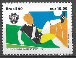 Brasil 1990 Clubes De Futebol - Campeão Brasileiro De Futebol 89 - Vasco Da Gama RHM C1672 - Neufs