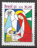 Brasil 1991 Natal 91 RHM C1765 - Neufs