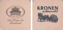 5001326 Bierdeckel Quadratisch - Kronen Schmeckt - Sous-bocks