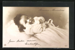 AK Prinzessin Alexandrine Als Baby  - Familles Royales