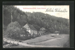 AK Schottersmühle, Fränk. Schweiz, Teilansicht Am Wald  - Altri & Non Classificati