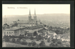 AK Bamberg, Panorama Mit St. Michaelsberg  - Bamberg