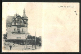 AK Karlsbad, Blick Auf Das Jägerhaus  - Tchéquie