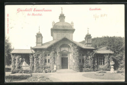 AK Giesshübl-Sauerbrunn, Blick Zur Trinkhalle  - Tchéquie