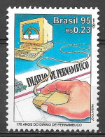 Brasil 1995 170 Anos Do Diário De Pernambuco RHM C1984 - Ongebruikt