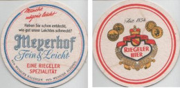 5001105 Bierdeckel Rund - Riegeler - Meyerhof - Sous-bocks