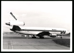 Fotografie Flugzeug Douglas DC-10, Passagierflugzeug Der Western, Kennung N915WA  - Aviation