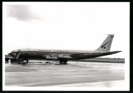 Fotografie Flugzeug Boeing 707, Frachtflugzeug Der World Airways, Kennung N373WA  - Luftfahrt
