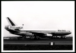 Fotografie Flugzeug Douglas DC-10, Passagierflugzeug Der Wardair Canada  - Luchtvaart