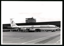 Fotografie Flugzeug Boeing 707, Passagierflugzeug Der Airline Of Egypt, Kennung SU-DAA  - Luftfahrt