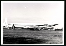Fotografie Flugzeug Douglas DC-8, Passagierflugzeug Kennung 9J-ABR  - Aviation