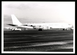 Fotografie Flugzeug Boeing 707, Passagierflugzeug Kennung 4X-JYQ  - Luftfahrt