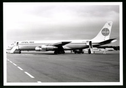 Fotografie Flugzeug Boeing 707, Passagierflugzeug Der Pan Am, Kennung N410PA  - Luftfahrt