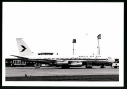 Fotografie Flugzeug Boeing 707, Passagierflugzeug Der Pacific Western, Kennung CP-PWV  - Luftfahrt