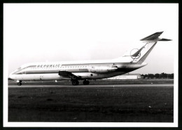 Fotografie Flugzeug Douglas DC-9, Passagierflugzeug Der Republic, Kennung N3306L  - Aviation