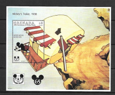 Grenada - 1993 - Disney: 65 Anniversary Of Mickey Mouse - Yv Bf 345 - Disney