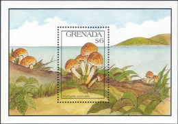Grenada - 1991 - Plants: Mushrooms - Yv Bf 282B - Paddestoelen