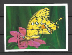 Grenada - 1991 - Insects: Butterflies - Yv Bf 282 - Schmetterlinge