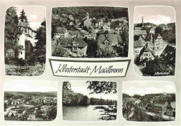 73980255 Maulbronn Panorama Klosterstadt Faustturm Klosterhof Tiefer See - Autres & Non Classés