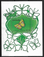 Grenada - 1989 - Insects: Butterflies - Yv Bf 222 - Papillons