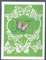 Grenada - 1989 - Insects: Butterflies - Yv Bf 219 - Papillons