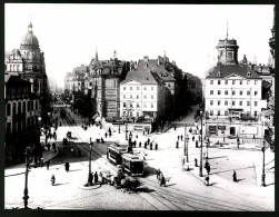 12 Fotografien Ansicht Dresden, Leben Im Sozialismus, Pirnaischer Platz, Postplatz, Prager Strasse, Schlossstrasse  - Krieg, Militär
