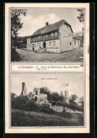 AK Stecklenberg I. H., Hotel Zum Waldfrieden, Ruine  - Autres & Non Classés