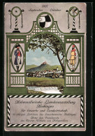 AK Hechingen, Hohenzollerische Landesausstellung Für Gewerbe Und Landwirtschaft 1907  - Tentoonstellingen