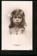 AK J. K. H. Prinzessin Kyra Von Russland Als Kleines Mädchen Im Portrait  - Royal Families