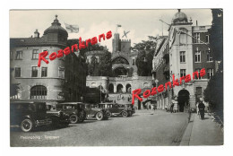 Sweden Sverige Suede Helsingborg Terassen Oldtimer Voiture Classique CPA RARE Animee Old Postcard Brefkort - Suède